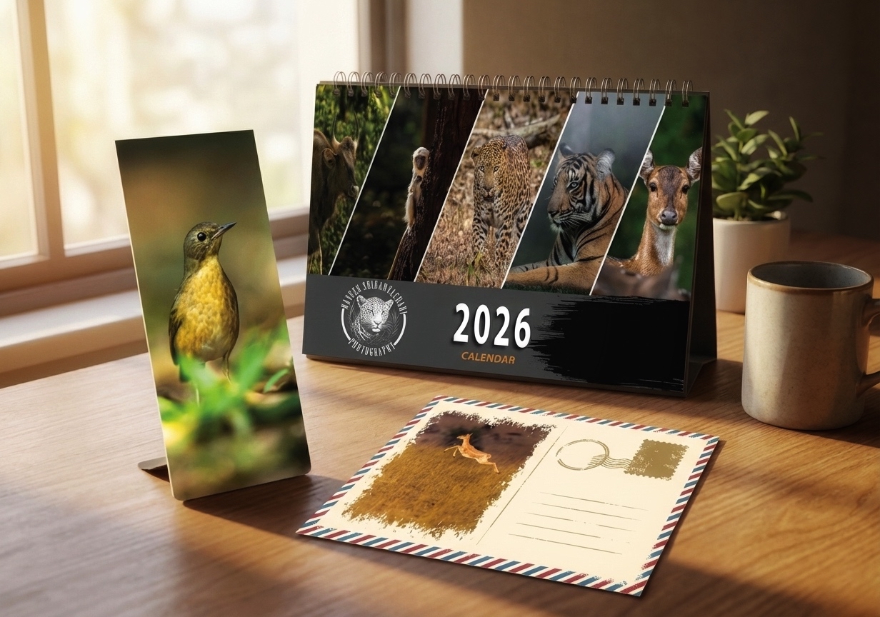 2026 Wildlife Desk Calendar